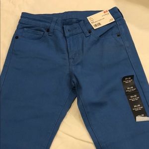 Blue jeans from Uniqlo